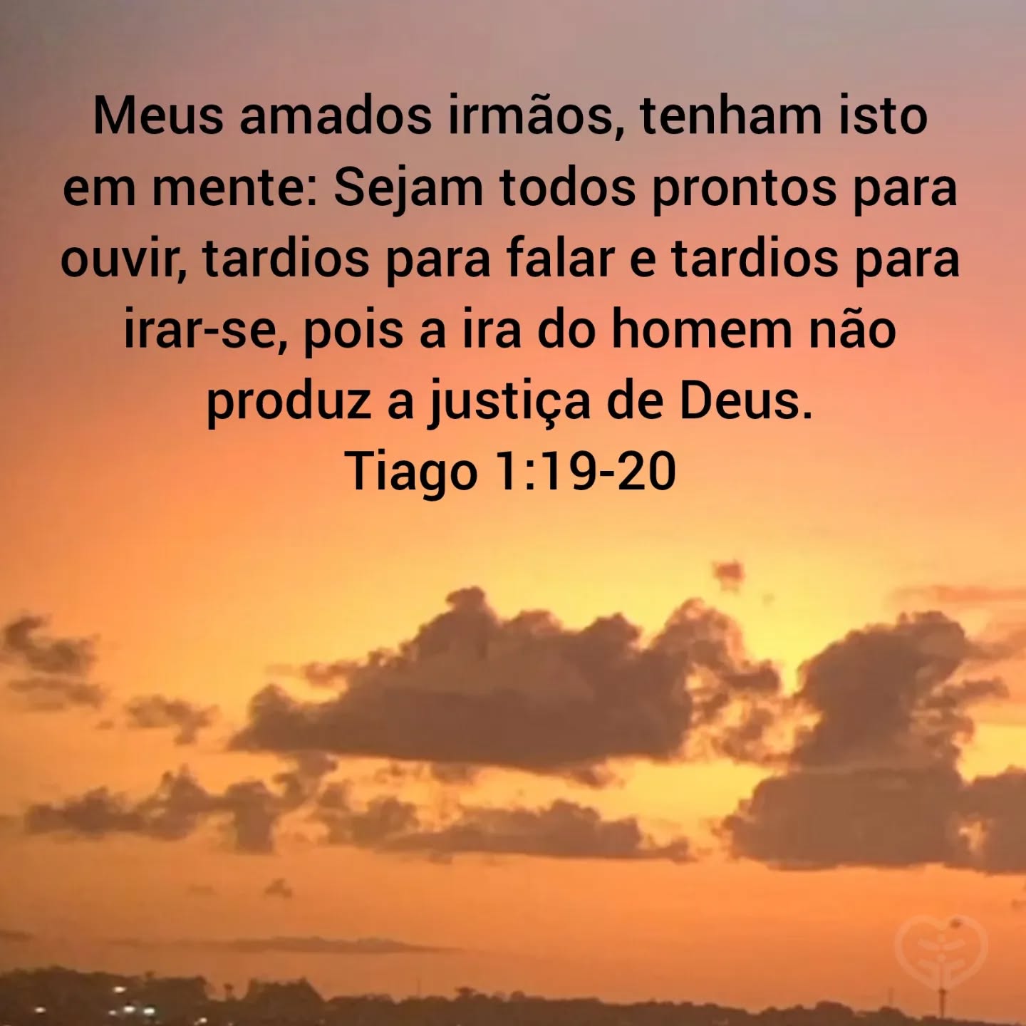 Tiago 1:19-20