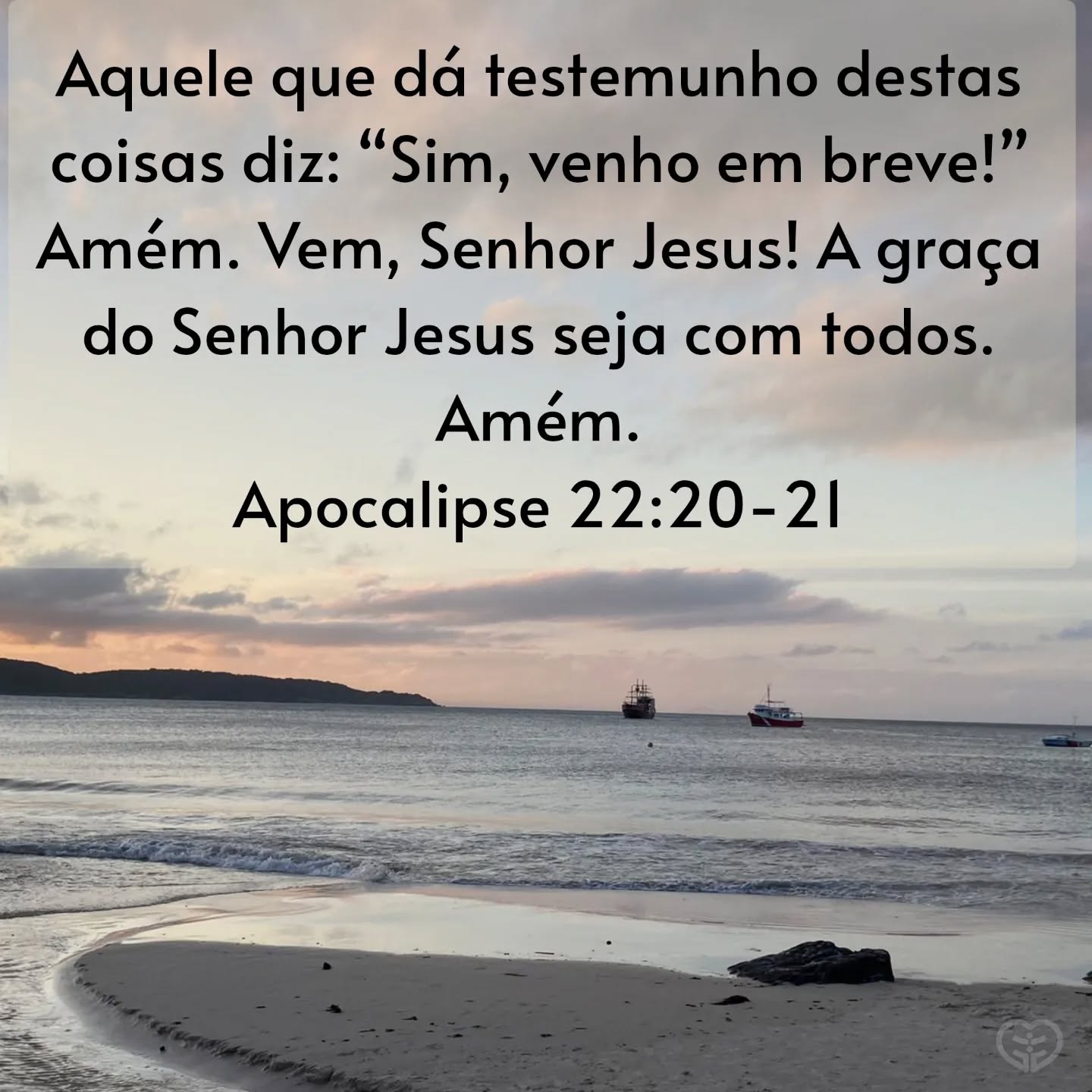 Apocalipse 22:20-21