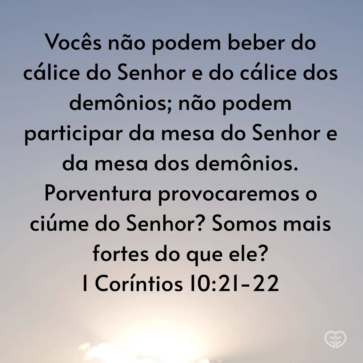 1 Coríntios 10:21-22