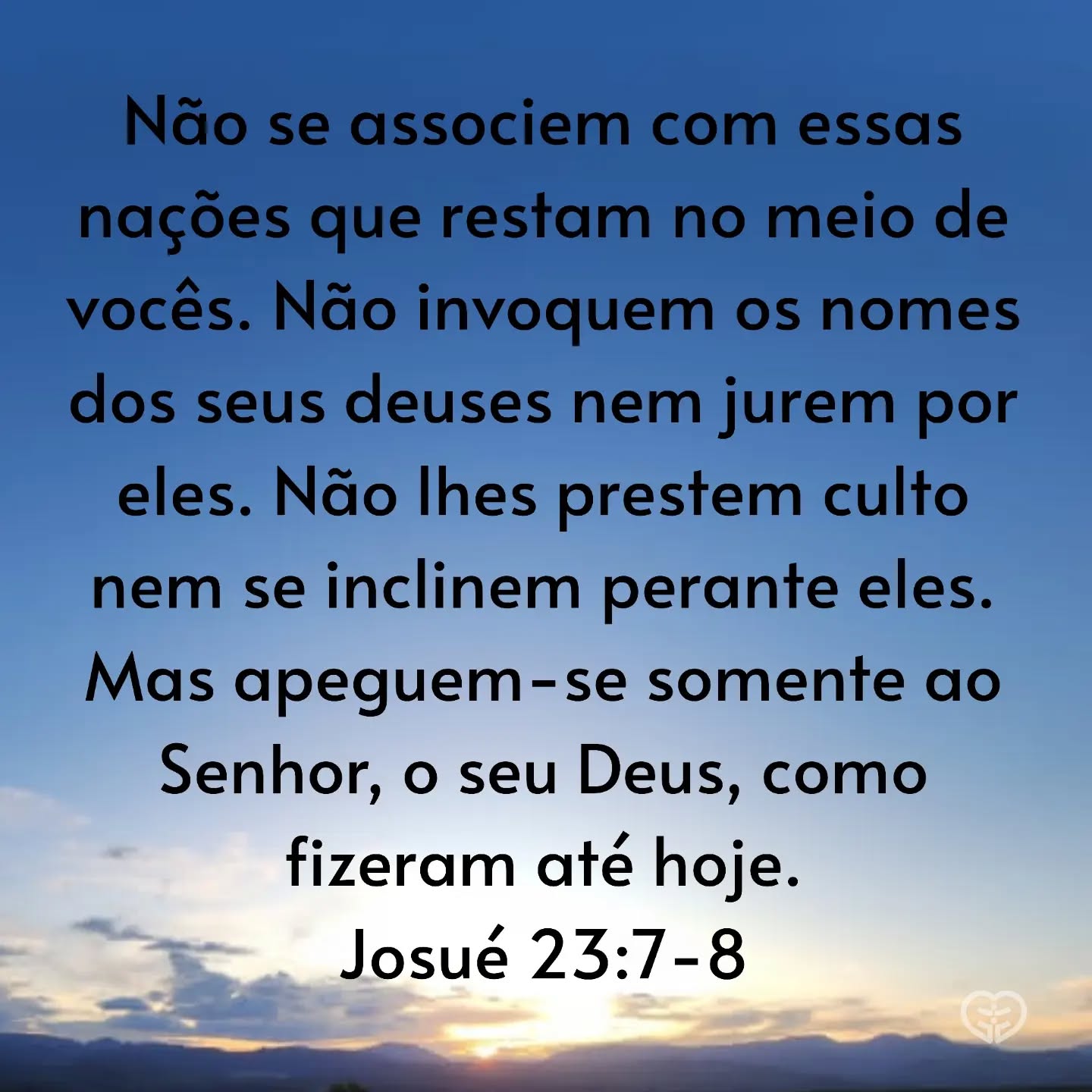 Josué 23:7-8