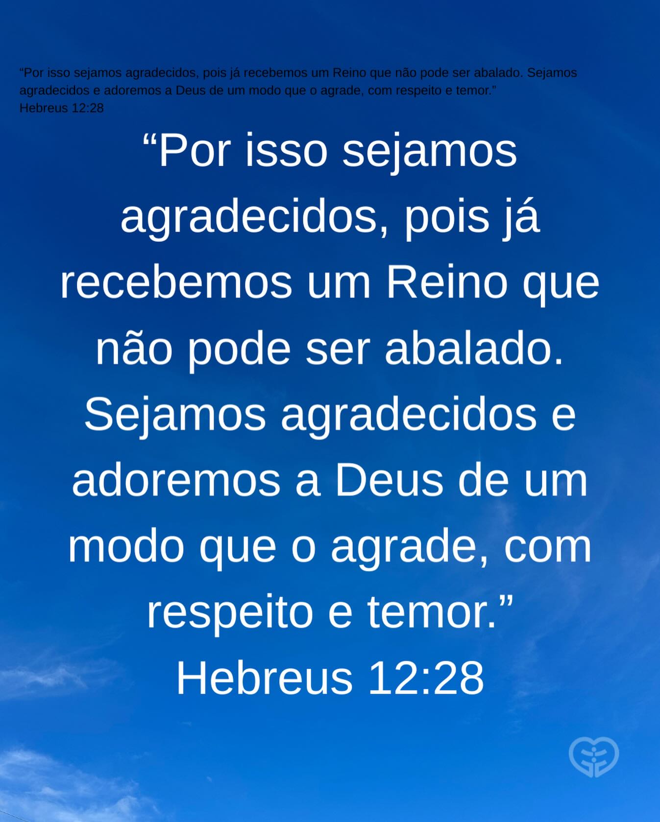 Hebreus 12:28