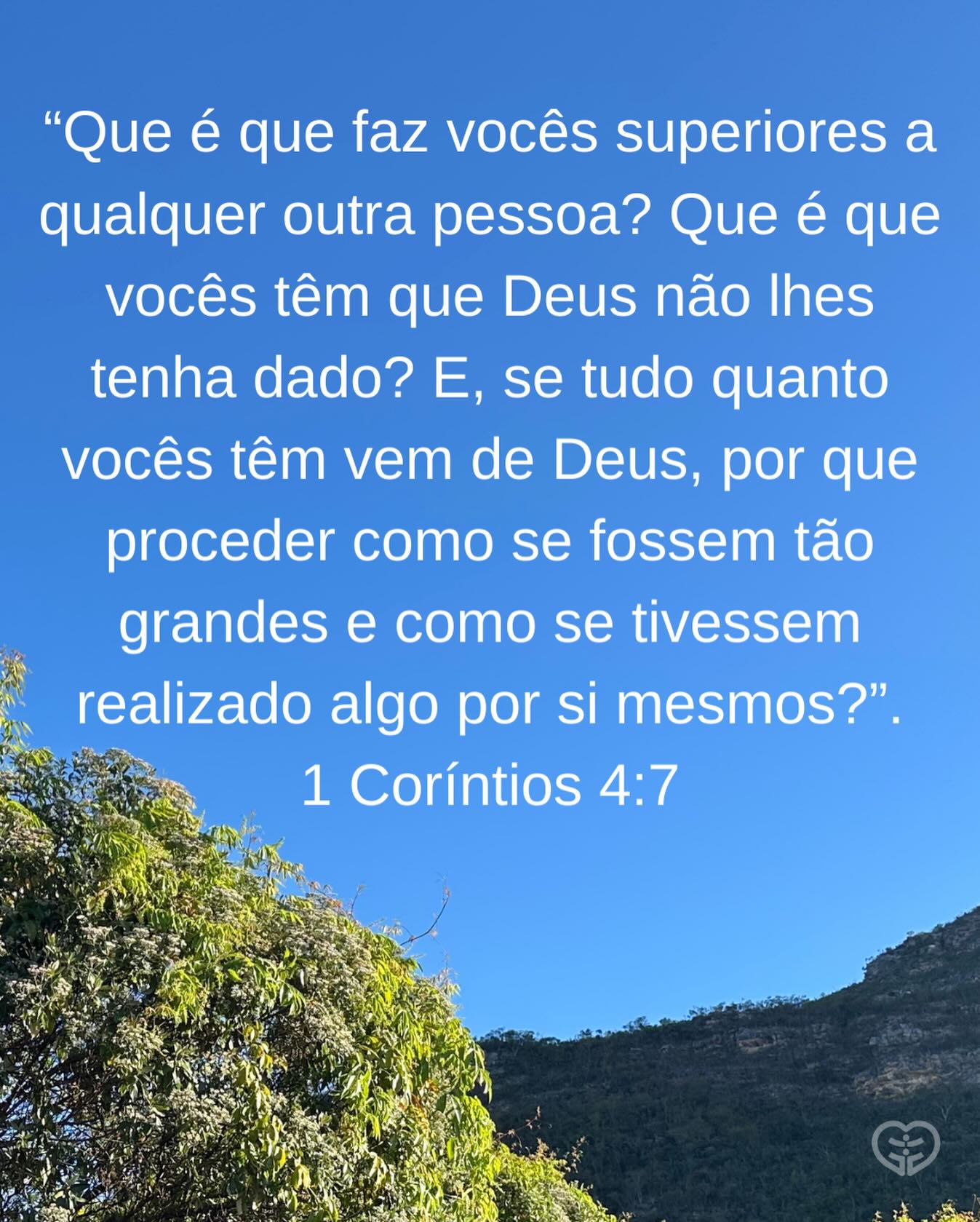 1 Coríntios 4:7